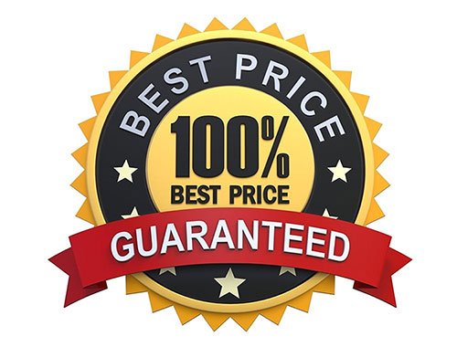 100% BEST PRICE GUARANTEED